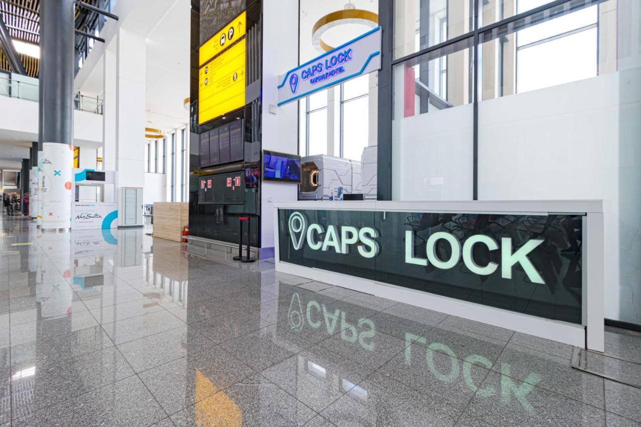 Caps Lock Airport Hotel Astana Eksteriør bilde